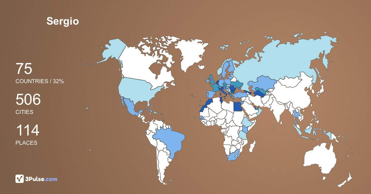 Изображение Карты путешествий Sergio Villanti