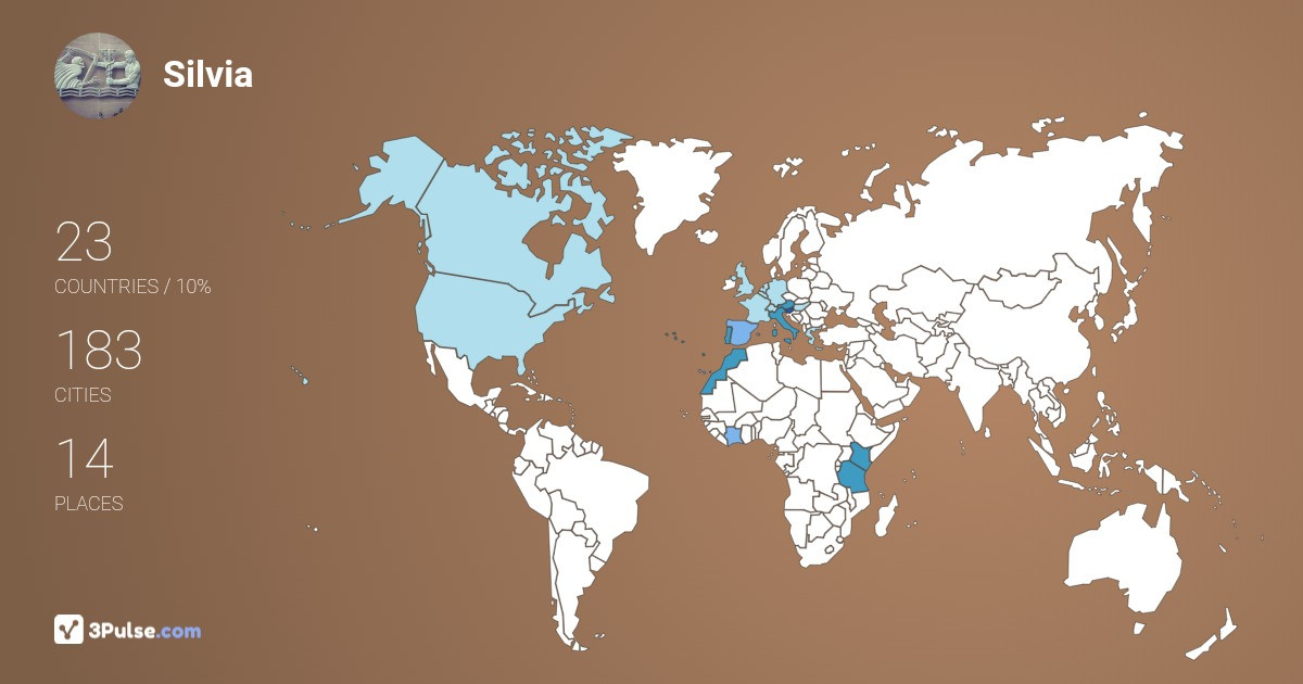 Изображение Карты путешествий Silvia Lintozzi