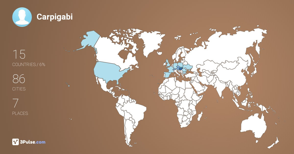 Carpigabi's Travel Map Image