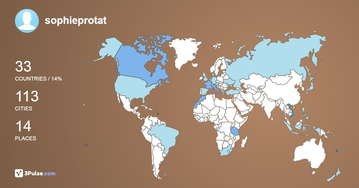 sophieprotat's Travel Map Image