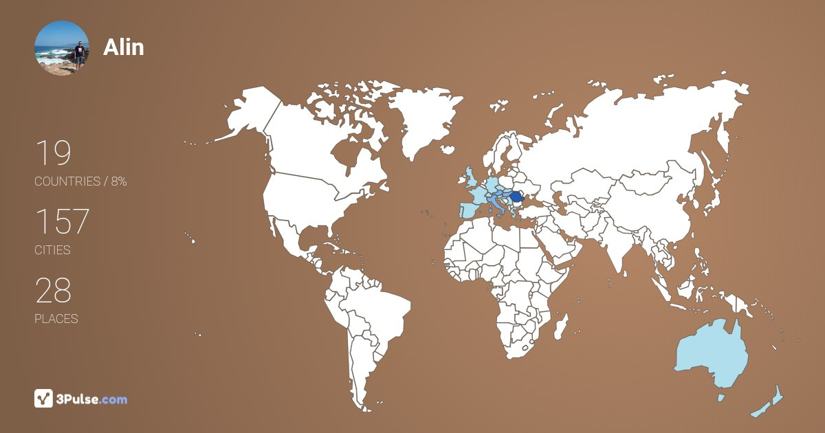 Изображение Карты путешествий Alin Dornik