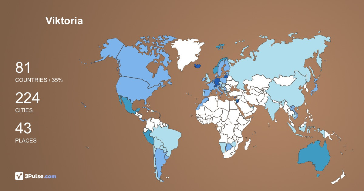 Viktoria Wenz's Travel Map Image