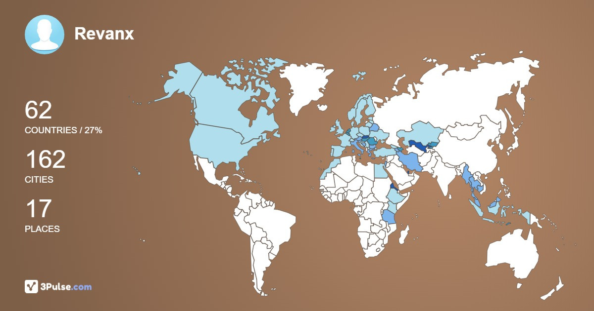 Изображение Карты путешествий Revanx