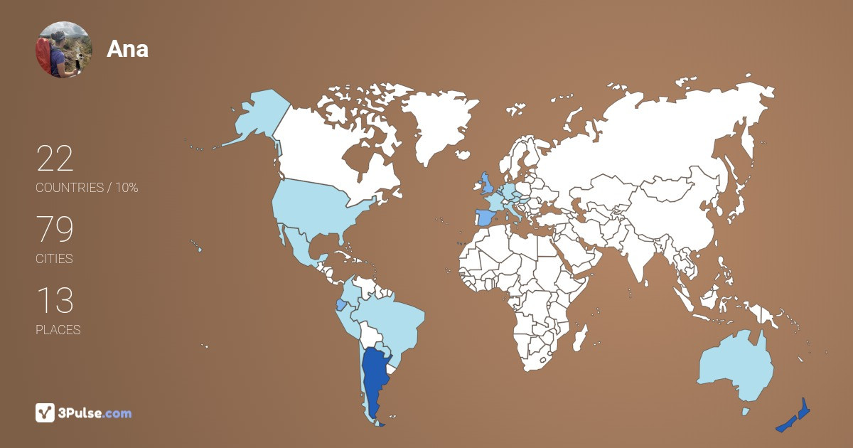Изображение Карты путешествий Ana Macri