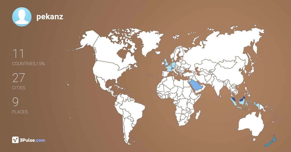 Изображение Карты путешествий pekanz