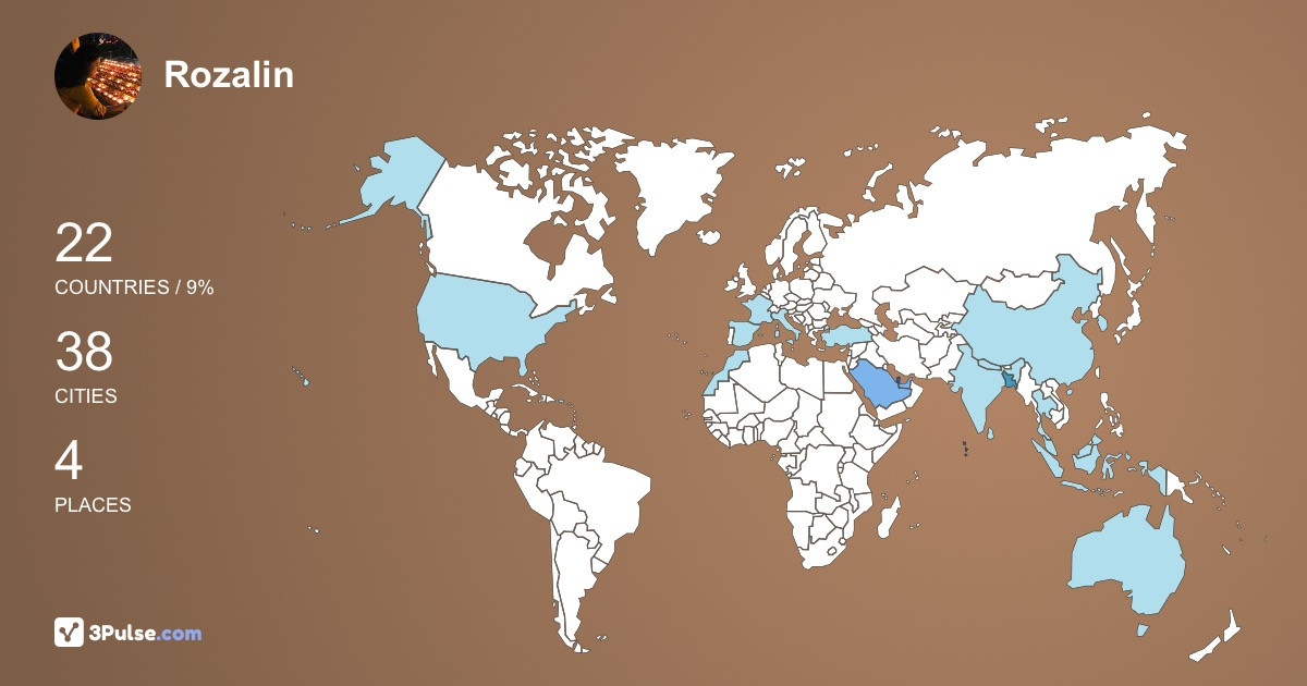 Изображение Карты путешествий Rozalin Islam