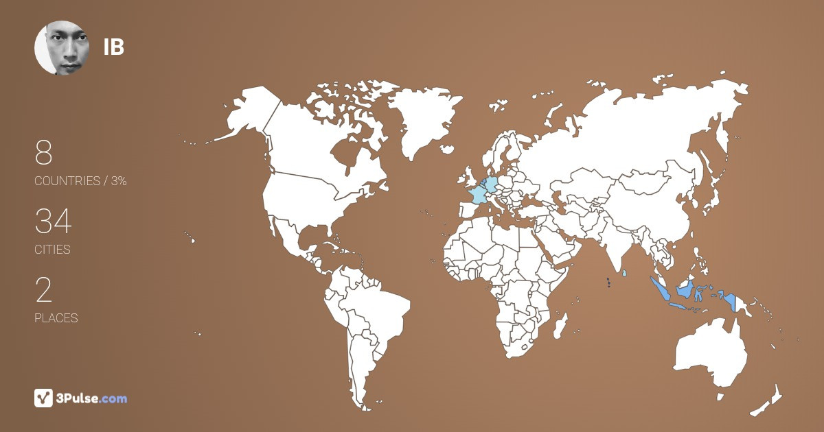 IB Ari's Travel Map Image