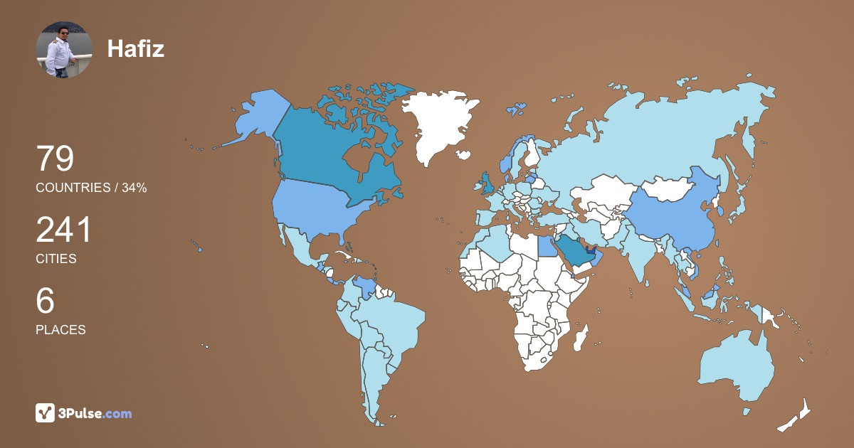 Изображение Карты путешествий Hafiz Robel