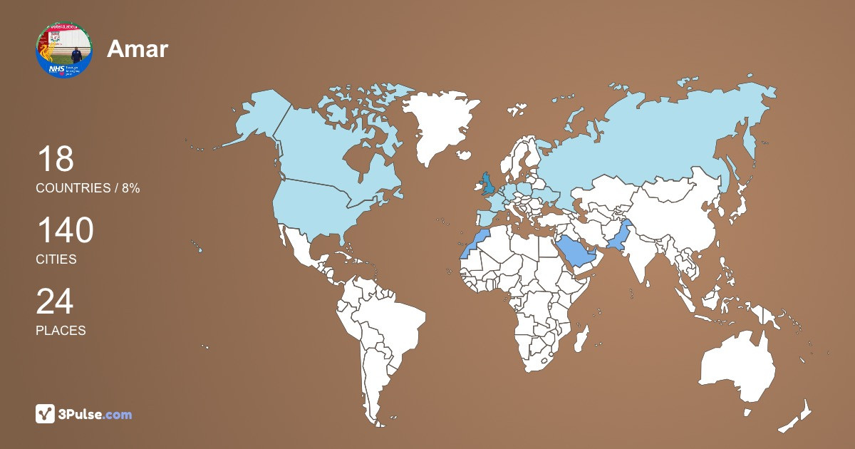 Изображение Карты путешествий Amar Ali
