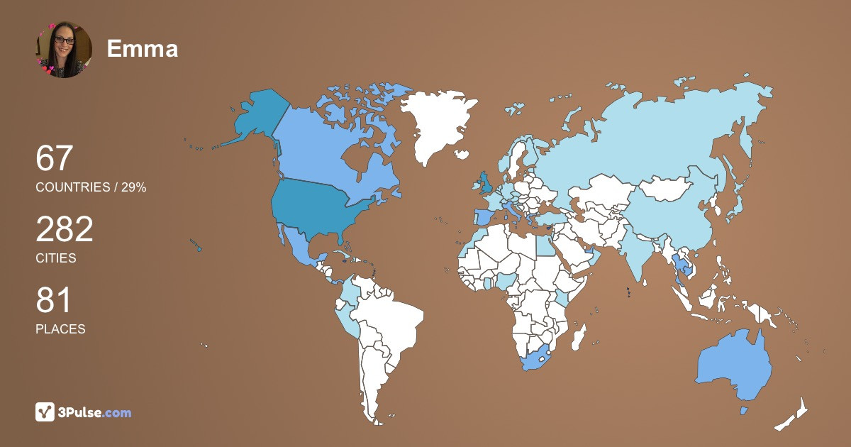 Изображение Карты путешествий Emma Ermini